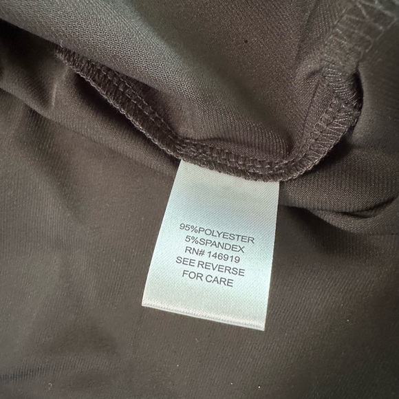 NWT Rachel Roy Black & Gold Graphic Tunic Top Size 2X - Picture 12 of 17